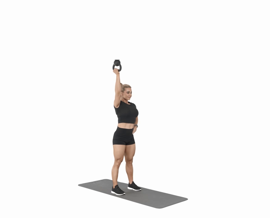 Overhead Press Kettlebell Overhead Press Kettlebell