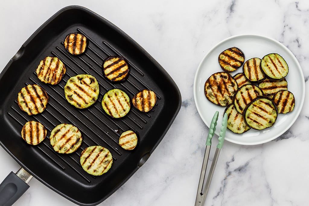 Grilling Eggplant