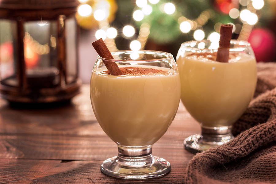 Spiced Chocolate Eggnog